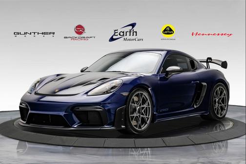 Gentian Blue Metallic 2025 Porsche 718 Cayman GT4 RS