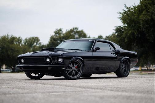 Black 1969 Ford Mustang Base