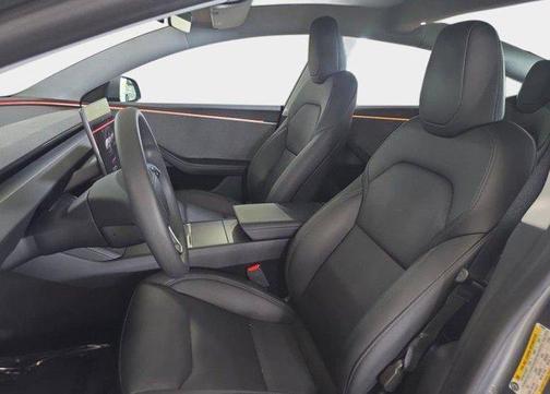Stealth Grey 2025 Tesla Model 3 Long Range