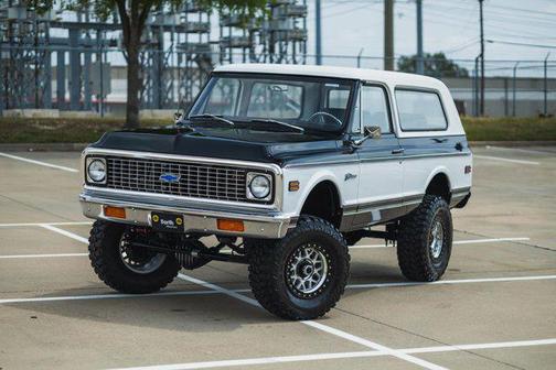 Black 1972 Chevrolet Blazer Base