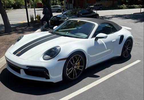 White 2024 Porsche 911 Turbo S