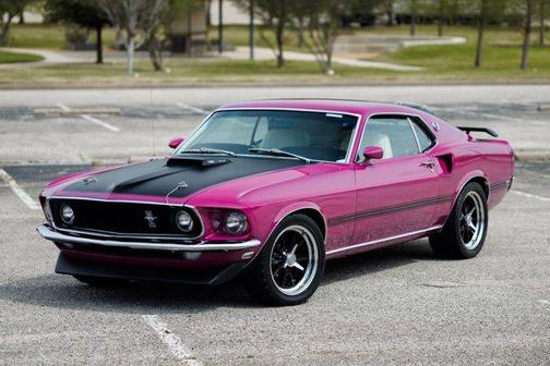 Purple 1969 Ford Mustang Base