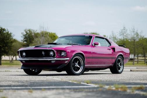 Purple 1969 Ford Mustang Base