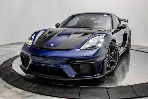 Gentian Blue Metallic 2025 Porsche 718 Cayman GT4 RS