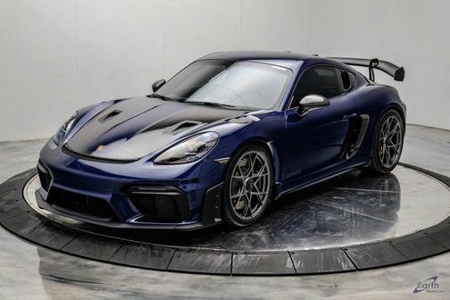 Gentian Blue Metallic 2025 Porsche 718 Cayman GT4 RS