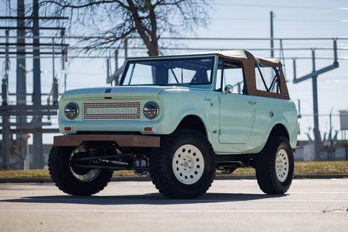 Seafoam Green 1968 International Scout 800 STUNNING Restomod!!!