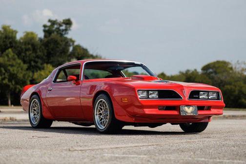Red 1978 Pontiac Firebird Trans Am