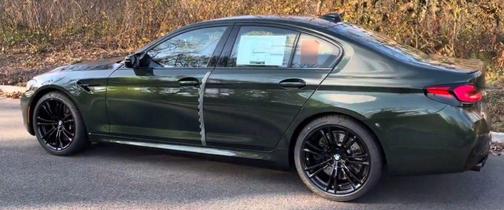 San Remo Green Metallic 2023 BMW M5 Competition