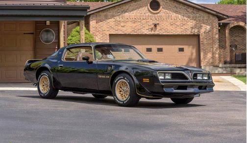 Black 1978 Pontiac Firebird Trans Am W72 - 16K original miles