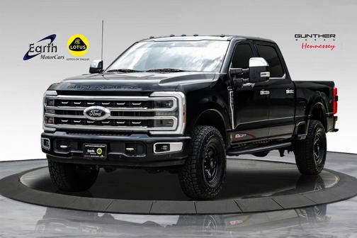 Agate Black Metallic 2024 Ford F-350 Platinum