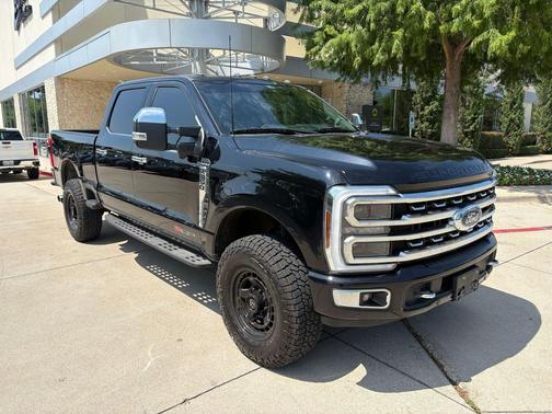 Agate Black Metallic 2024 Ford F-350 Platinum