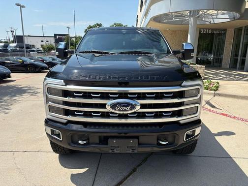 Agate Black Metallic 2024 Ford F-350 Platinum