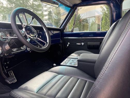 Blue 1968 Chevrolet C10/K10 Custom Rotisserie Restomod