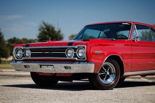 Red 1967 Plymouth GTX HEMI - WISE REPORT Fully Restored
