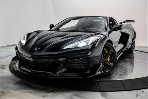 Black 2025 Chevrolet Corvette Z06