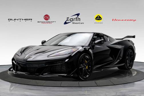 Black 2025 Chevrolet Corvette Z06