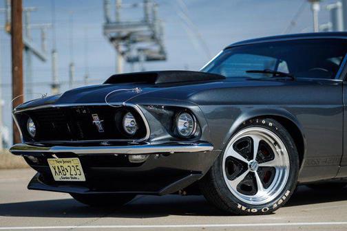 Red 1969 Ford Mustang Boss 429