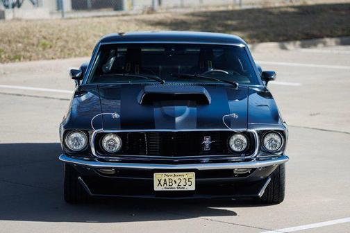 Red 1969 Ford Mustang Boss 429