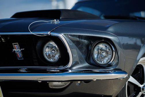 Red 1969 Ford Mustang Boss 429