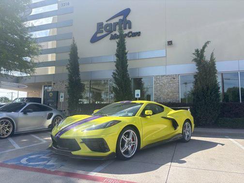 Accelerate Yellow Metallic 2021 Chevrolet Corvette Stingray w/3LT