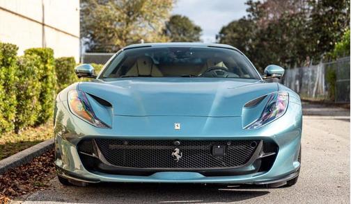 Celeste Metallic 2023 Ferrari 812 GTS Historical Color HUGE MSRP!