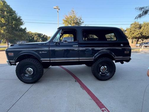 Black 1972 Chevrolet Blazer Base
