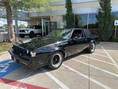 Black 1987 Buick Regal Grand National
