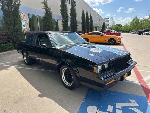 Black 1987 Buick Regal Grand National