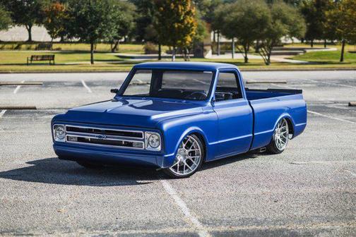 Elkhart Lake Blue 1968 Chevrolet C10/K10 LS Custom Monster Build