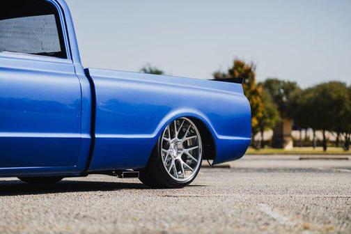 Elkhart Lake Blue 1968 Chevrolet C10/K10 LS Custom Monster Build