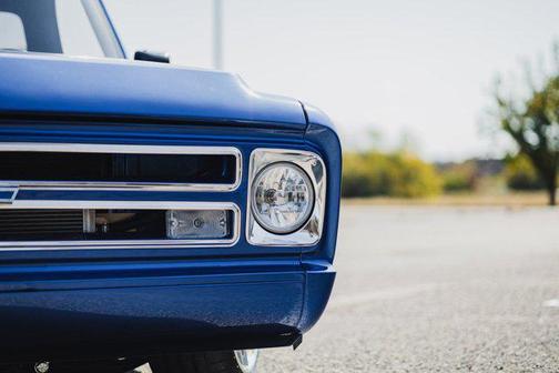 Elkhart Lake Blue 1968 Chevrolet C10/K10 LS Custom Monster Build