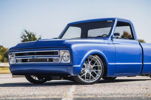 Elkhart Lake Blue 1968 Chevrolet C10/K10 LS Custom Monster Build