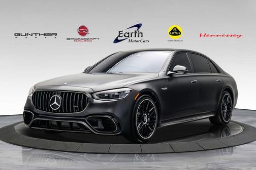 Black 2025 Mercedes-Benz AMG S 63 E 4MATIC