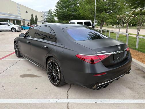 Black 2025 Mercedes-Benz AMG S 63 E 4MATIC