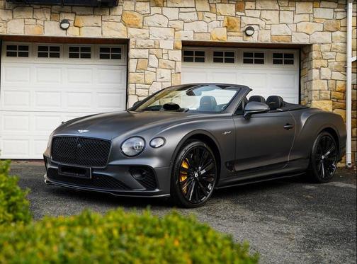 Anthracite Satin by Mulliner 2022 Bentley Continental GT Speed