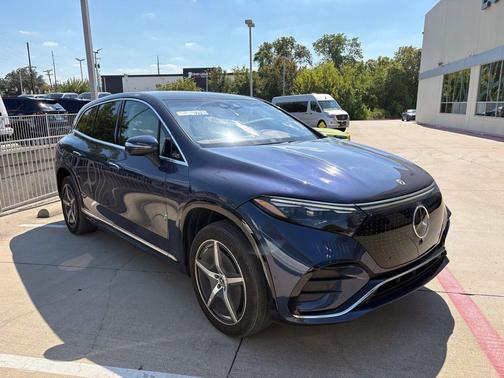 Twilight Blue Metallic 2023 Mercedes-Benz EQS 580 4MATIC
