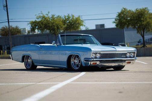 Blue 1966 Chevrolet Impala SS