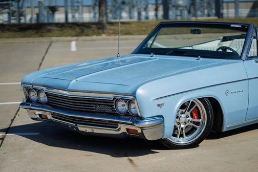 Blue 1966 Chevrolet Impala SS