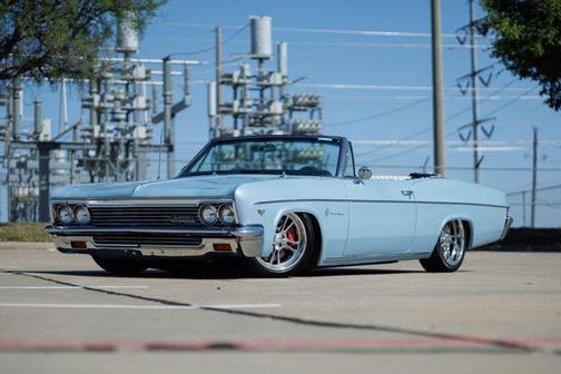 Blue 1966 Chevrolet Impala SS