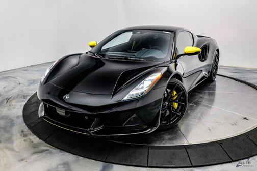 Cosmos Black 2026 Lotus Emira Turbo SE Racing Line