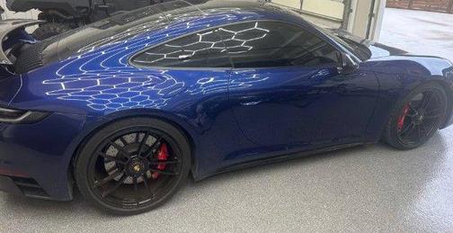 Gentian Blue Metallic 2024 Porsche 911 Carrera GTS