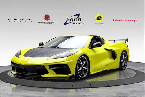 Arctic White 2021 Chevrolet Corvette Stingray w/3LT
