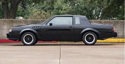 Black 1987 Buick Regal Grand National