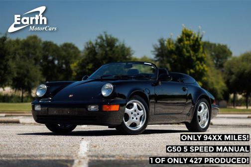 1994 Porsche 911 Speedster G50 5-Speed 17' Cup Wheels Power Seats 9,451-Miles