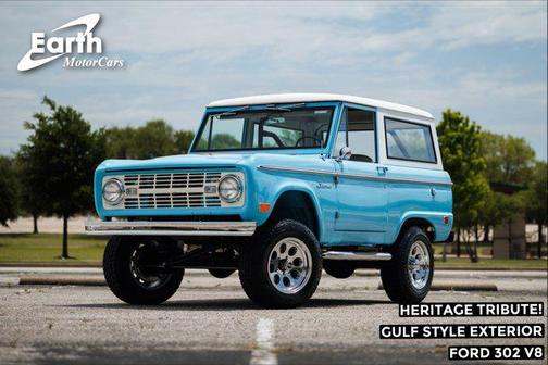 1968 Ford Bronco Custom Restomod Gulf Edition - Fully Restored