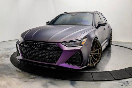 Daytona Gray Pearl Effect 2023 Audi RS 6 Avant 4.0T