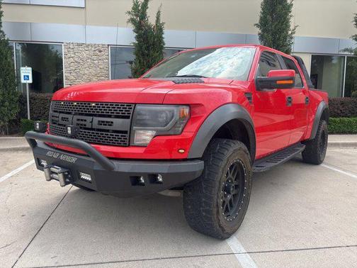 Race Red 2013 Ford F-150 SVT Raptor