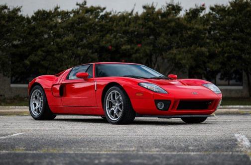 Mark IV Red Clearcoat 2005 Ford GT Stripe Delete 1 of 14 Made - RARE