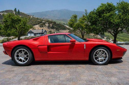 Mark IV Red Clearcoat 2005 Ford GT Stripe Delete 1 of 14 Made - RARE