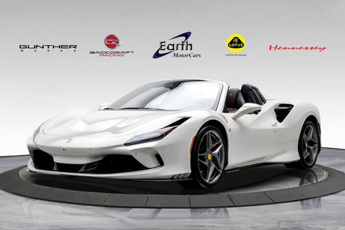 Bianco Avus 2022 Ferrari F8 Spider Convertible